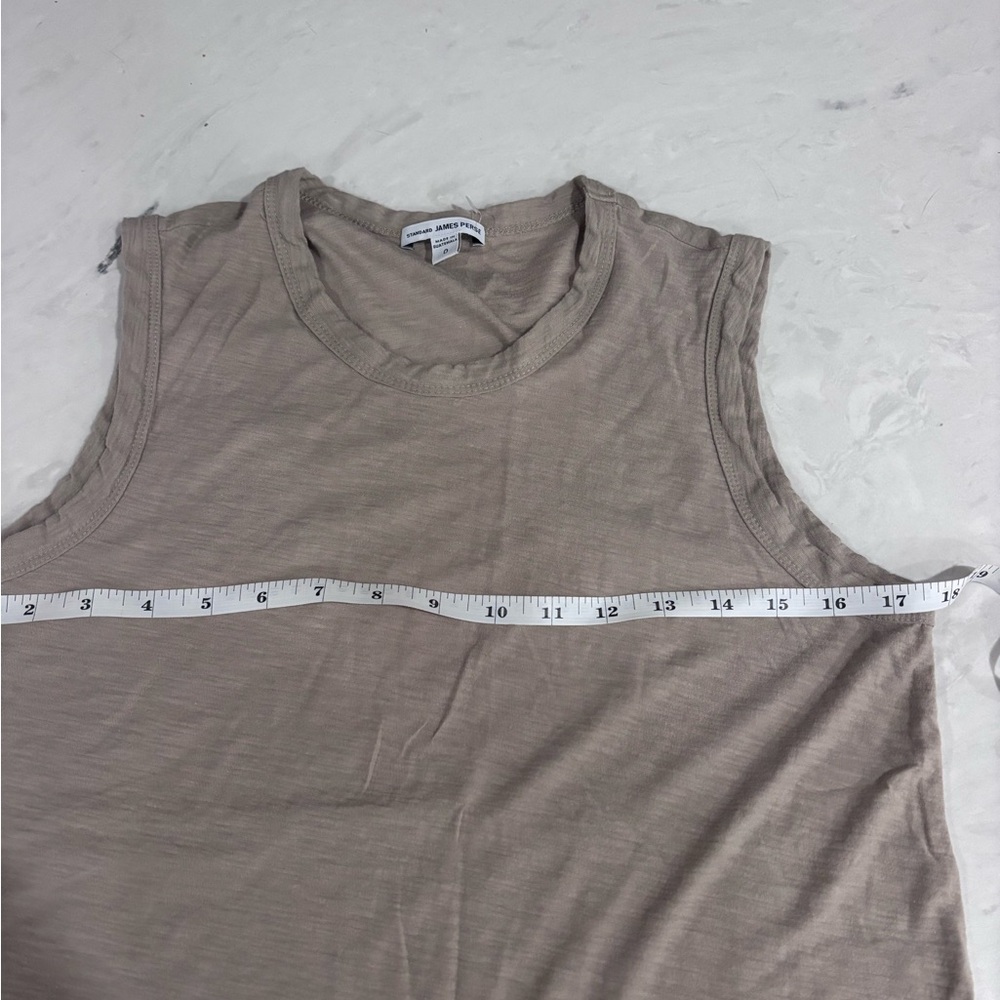James Perse Cream Sleeveless Tee Size 0 - Never worn NWOT - Picture 6 of 7